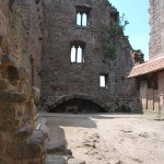 Castle Hanstein ruins near Bornhagen, Germany