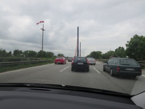 Cars on German Autobahn