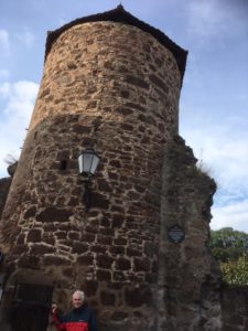 medieval tower in Rotenburg