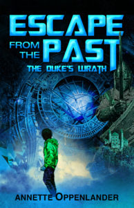 time-travel cover for young adult novel