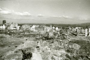 zerbombte Stadt Solingen 1946