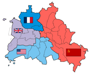 Berlin sectors after WWII